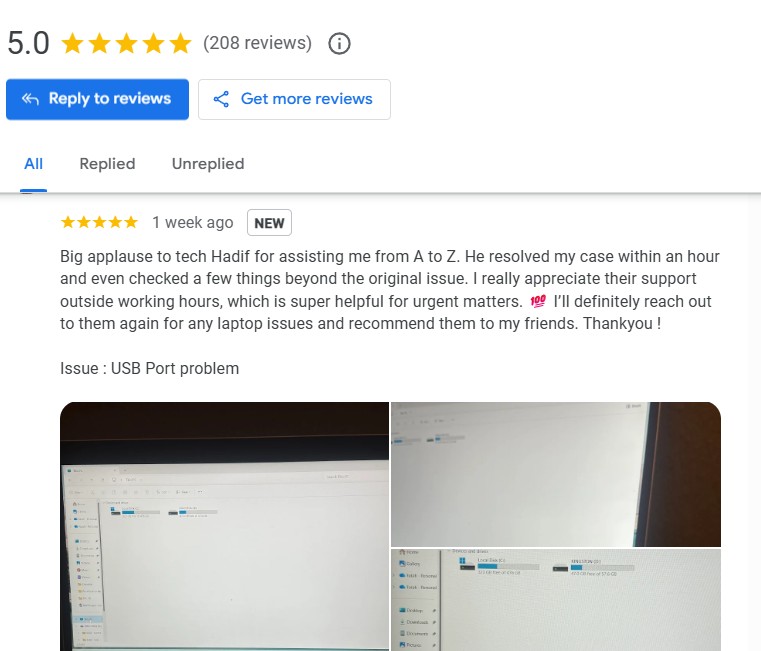 Tak Boleh Guna USB – selesai dalam 30min