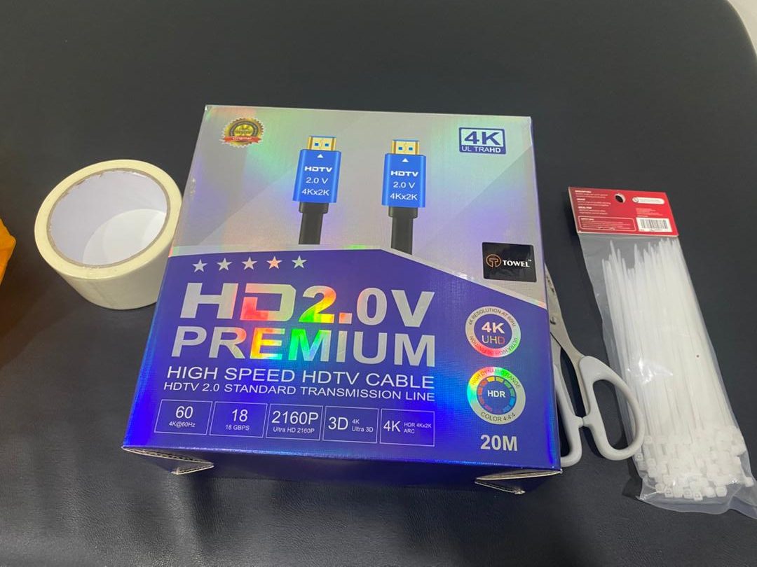 KMD51251 HDMI CABLE Configure & Install